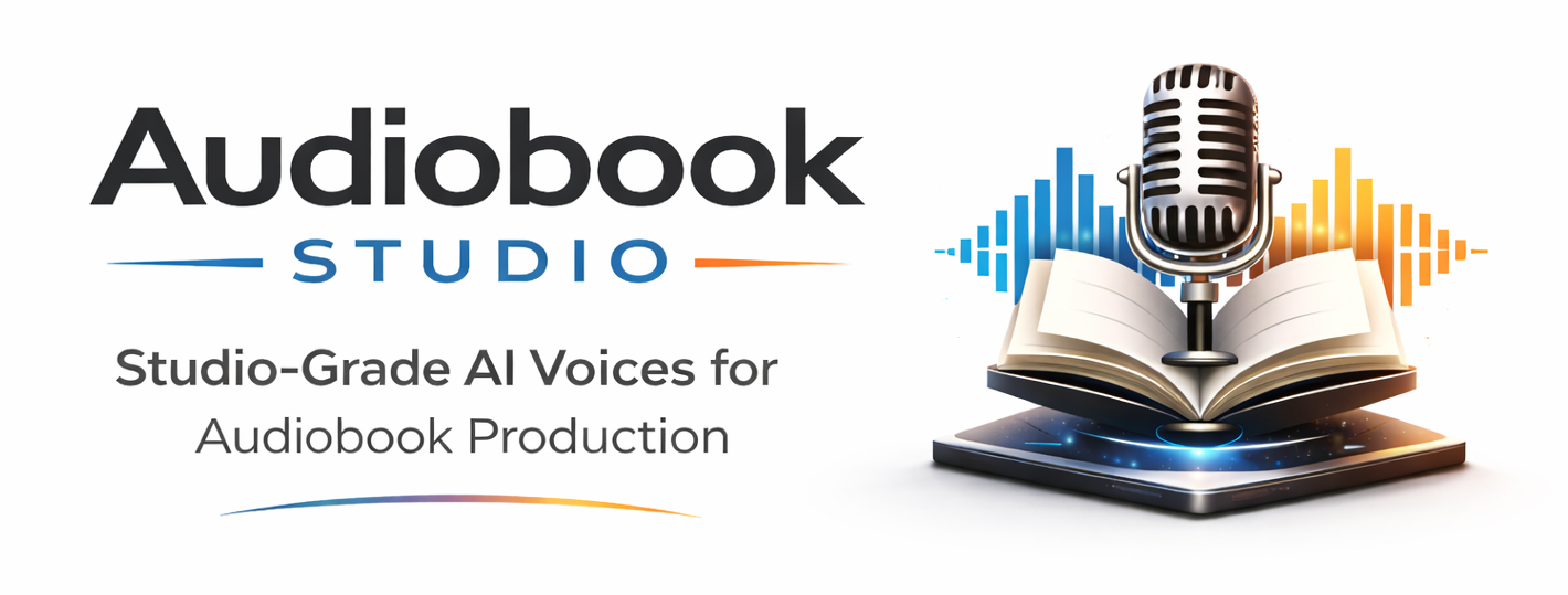 Audiobook Studio: studio-grade AI voices for audiobook production